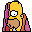 Homertopia Mad Homer in Flaming Moe Icon